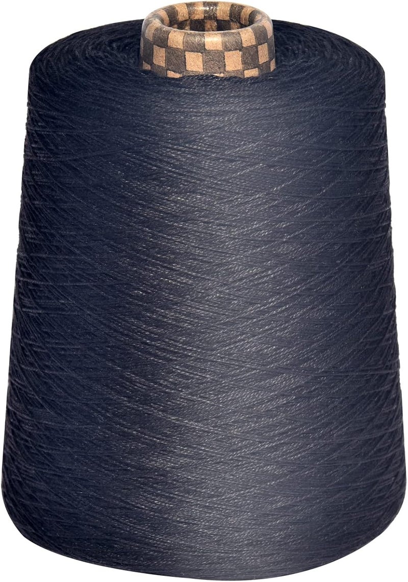 colored bird Size 8 Crochet Thread,Cotton Yarn,500g per Cone， Black - Image 2